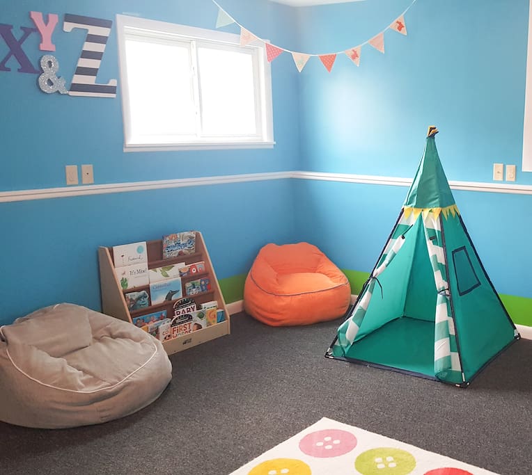 Other end of play area