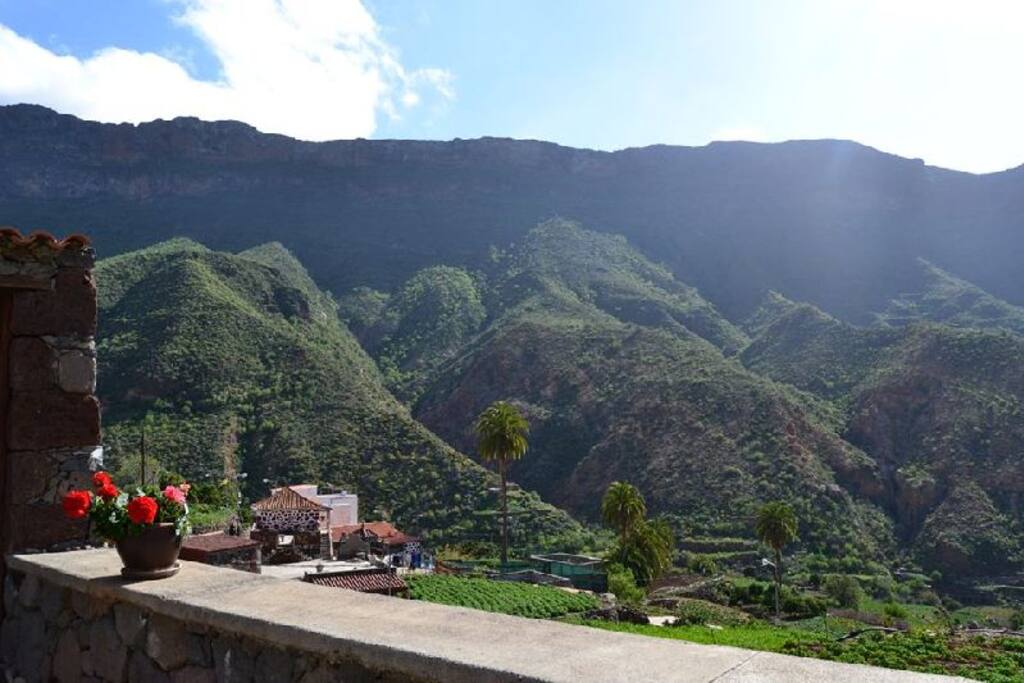 Vistas desde la casa pueblo de La Solana