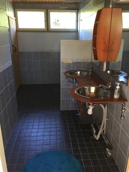 The bathroom