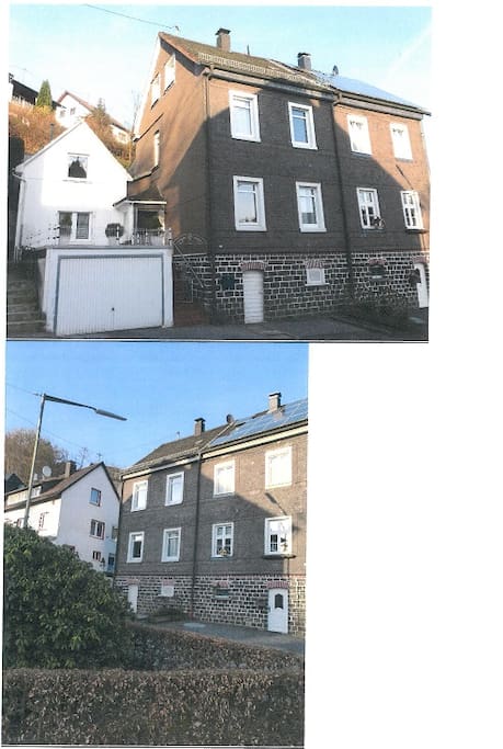 Haus und Garage