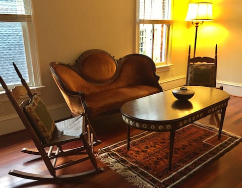 Top performing Airbnb: Private suite in a Southern Gothic mansion in Oakwood Garden Club