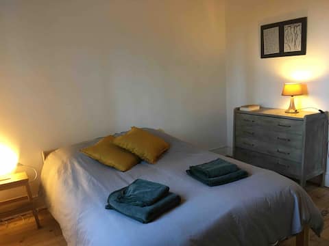 Independent apartment in house, quiet with garden.