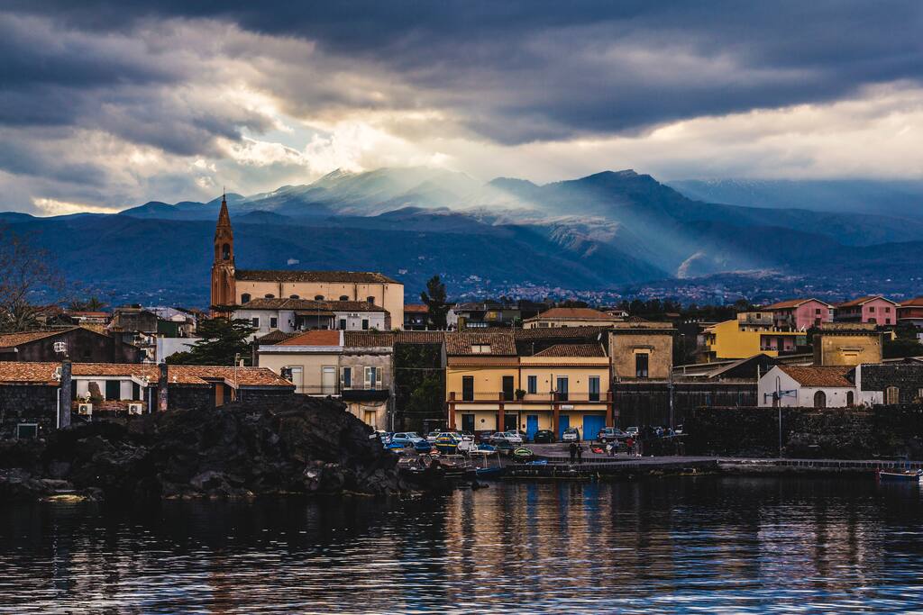 Tramonto su Pozzillo / Sunset on Pozzillo