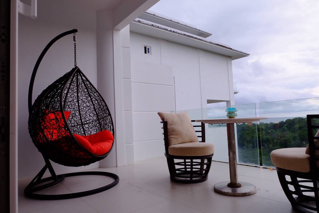 Balcony outside Bedroom 1
