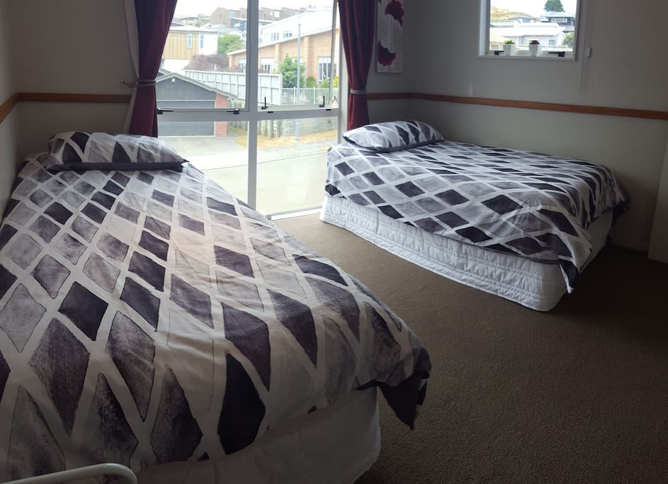 Your room(different bed sheets)