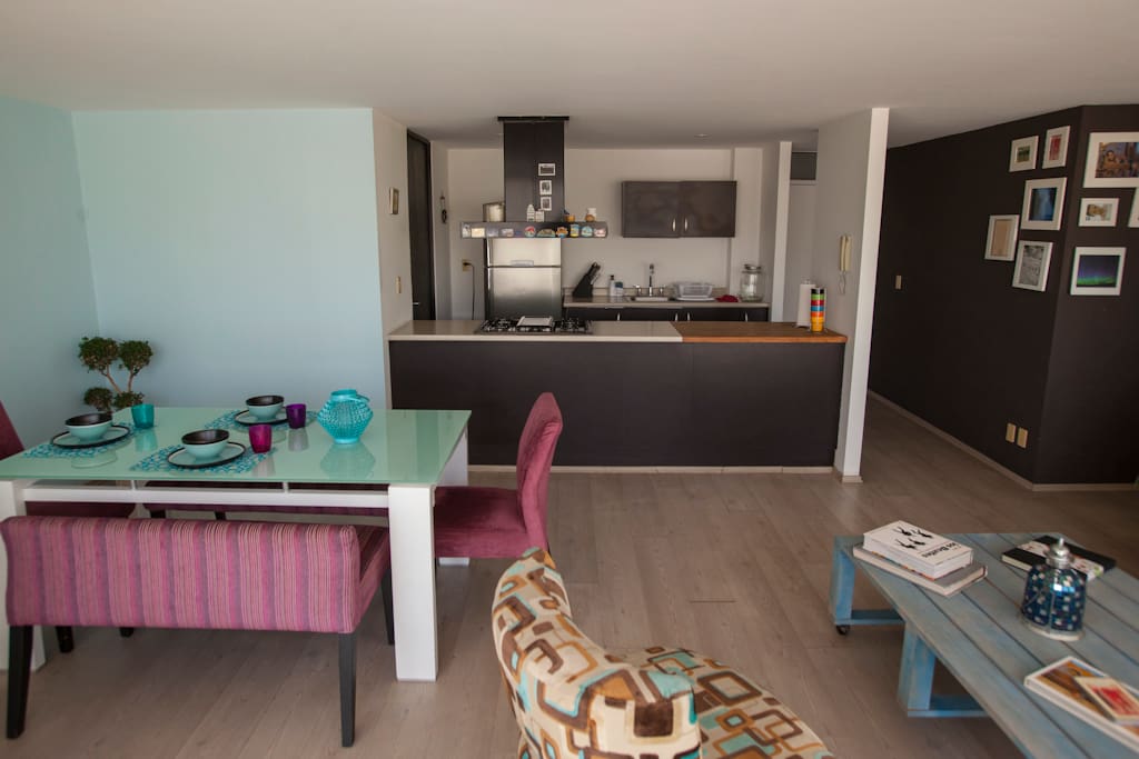 Open kitchen