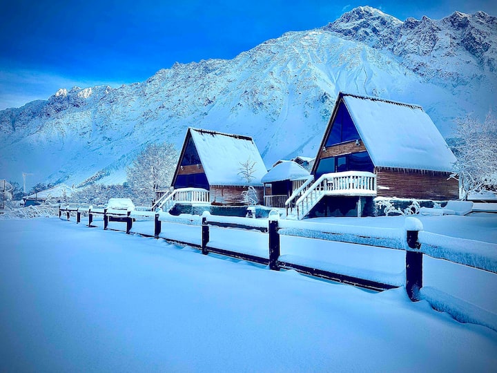 Hillside cottage kazbegi