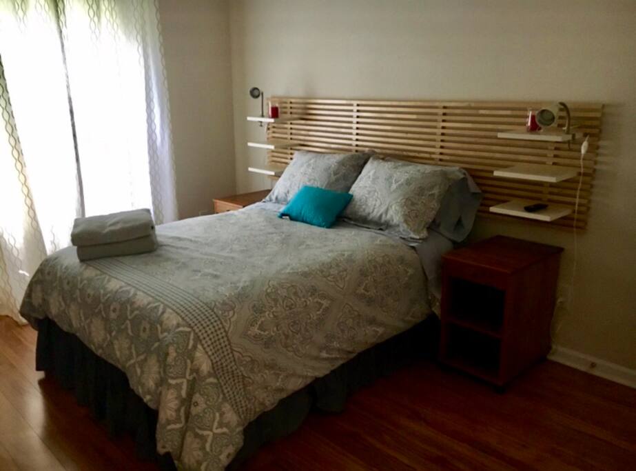 Guest Room # 2
One Full size bed for two with private closet