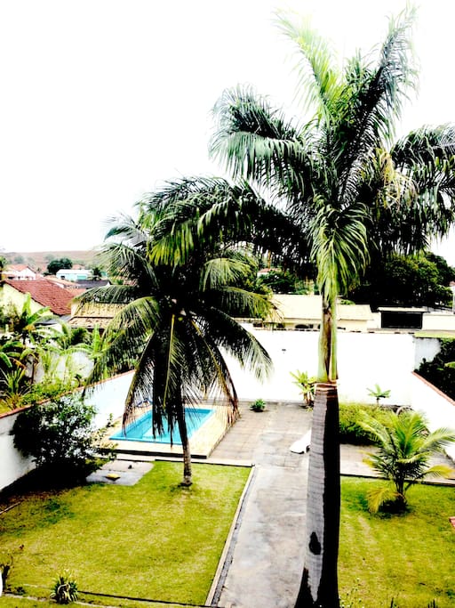Garden and swimmi Pool
