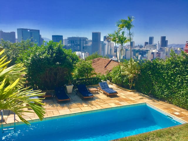 Casa Amarelo, Magnifique Villa à Santa Teresa !