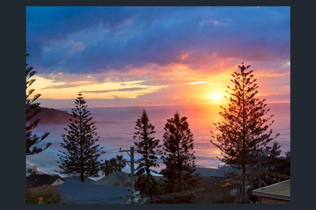 Spectacular sunset