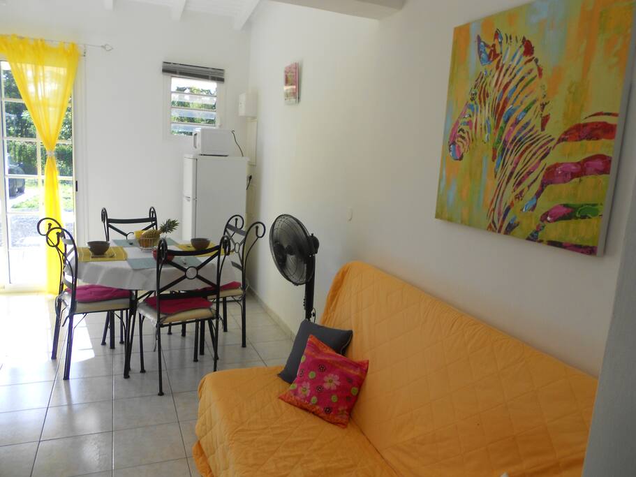 Espace salon / salle à manger