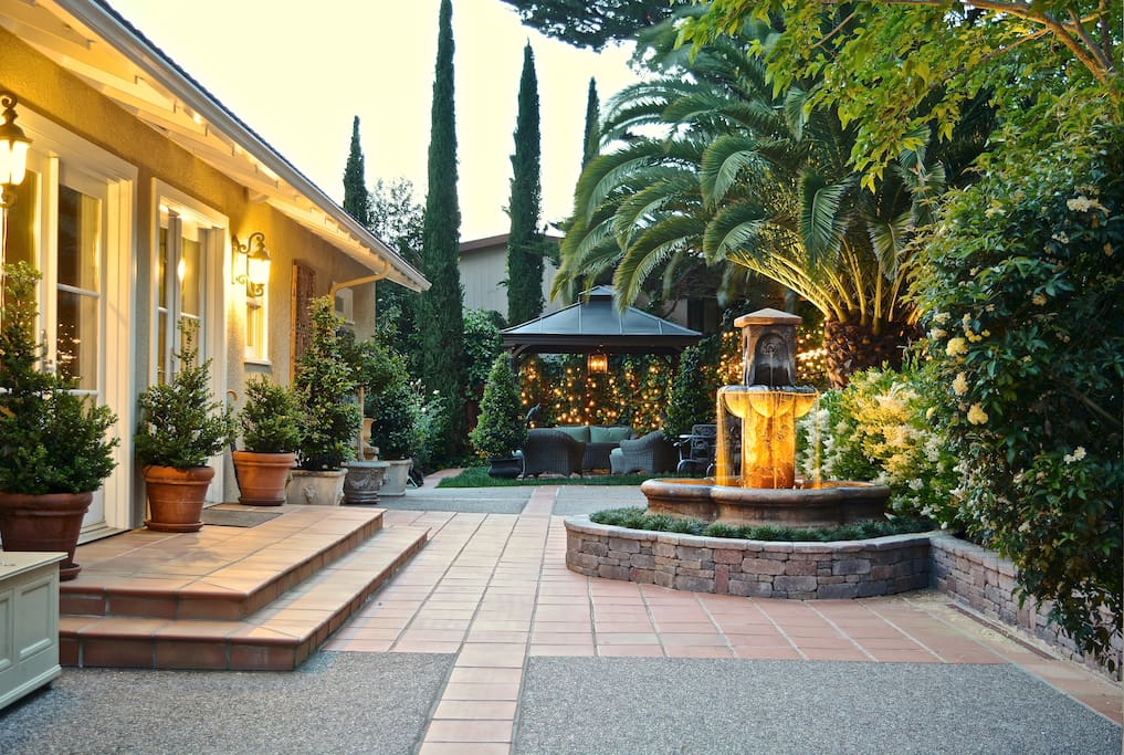 Spacious terraces flow effortlessly from the home