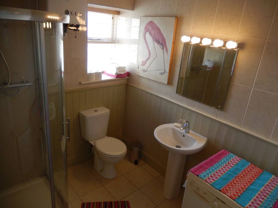 Spacious bathroom