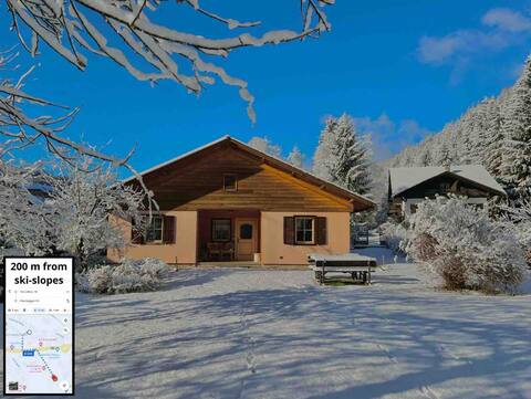 Luxury Chalet in the center 2 min from cycle track