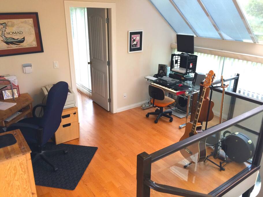 Loft and entrance to Master bedroom