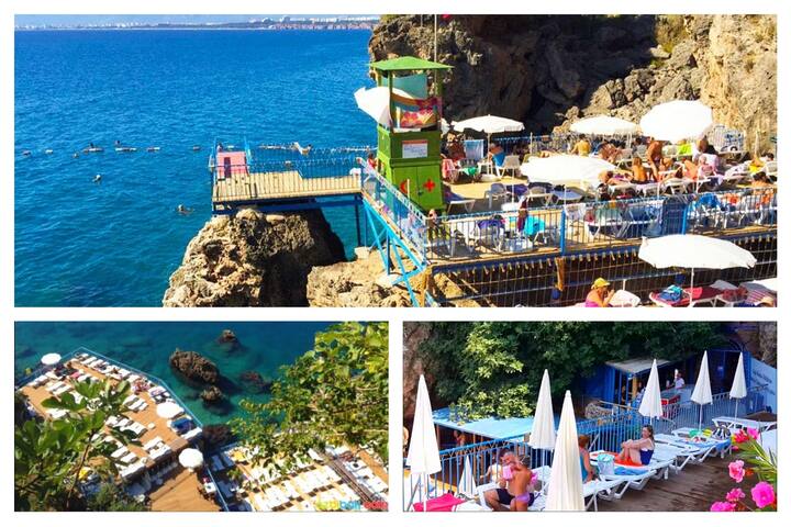 Entire apartments near the sea (Muratpaşa, lara)