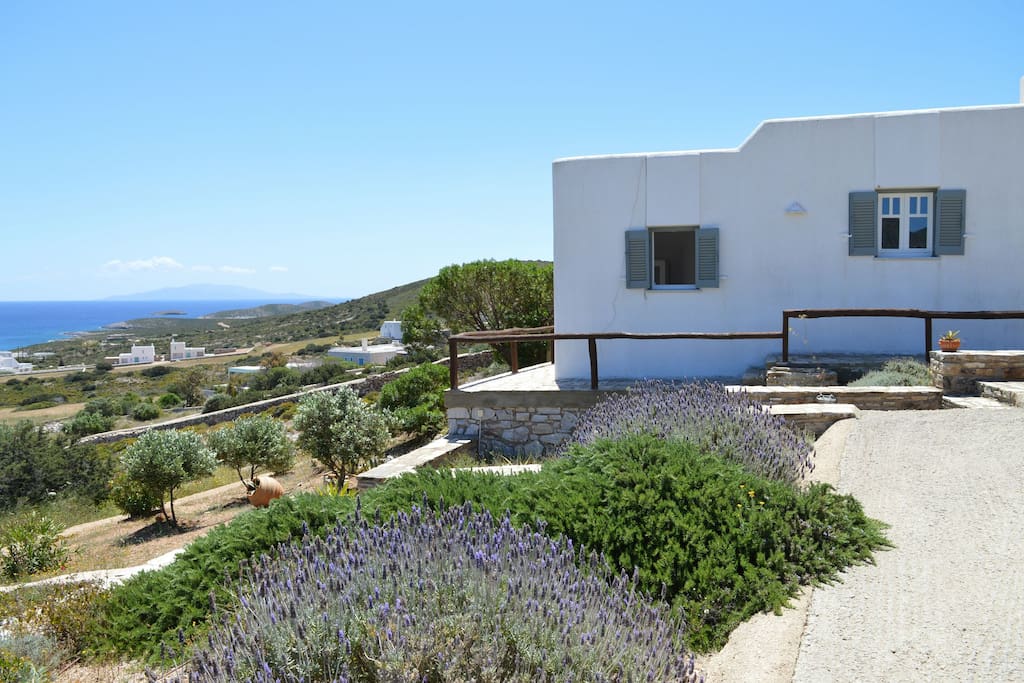 View of the villa.