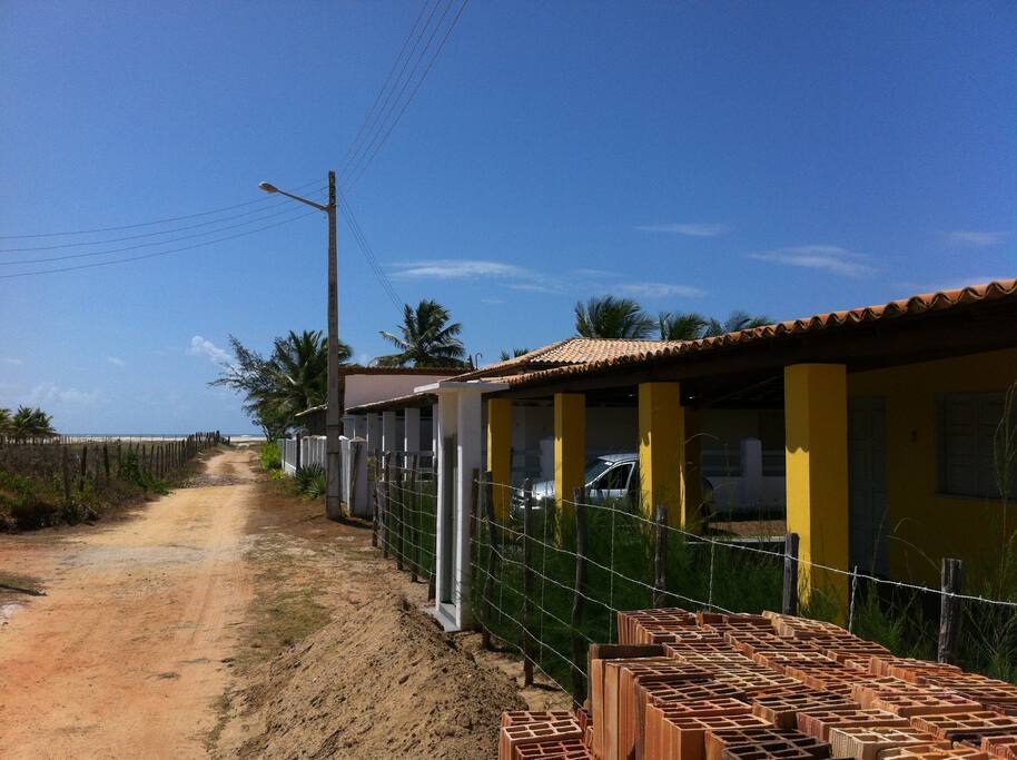 Última quadra antes da Praia
