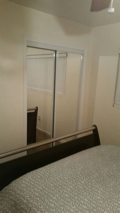 Closet space available