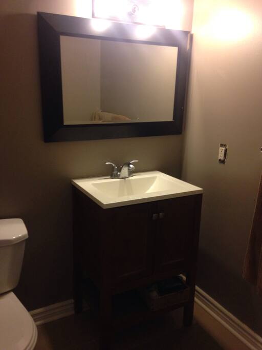 Master 3 piece bathroom.