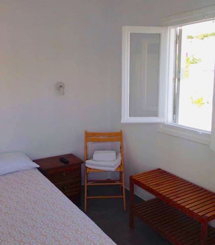 Rooftop Double room in the heart of Mykonos