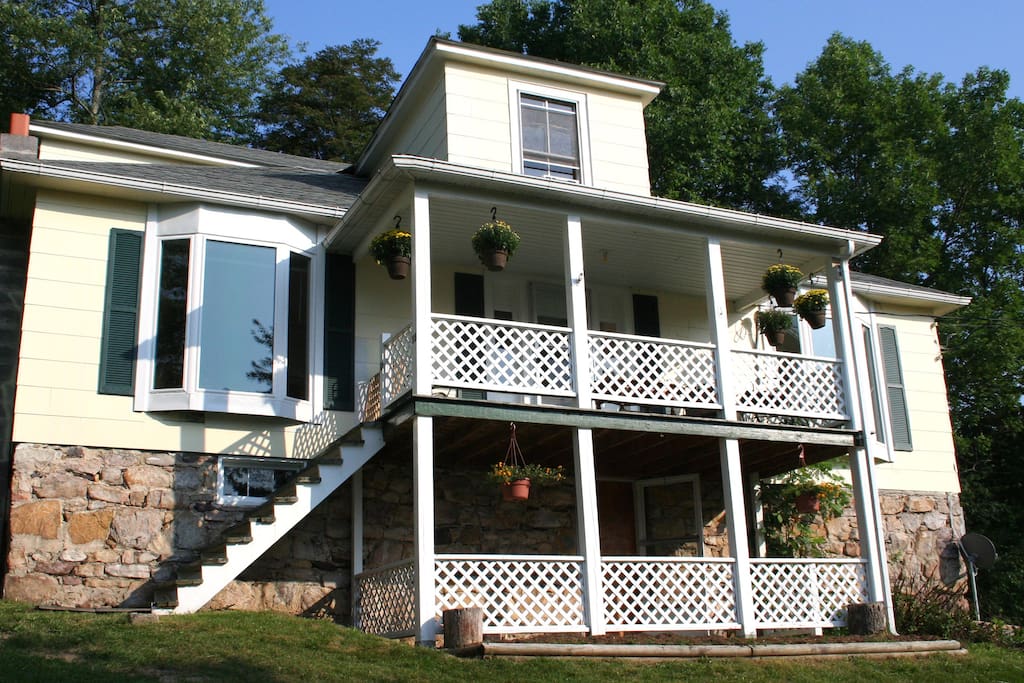 Exterior view of Grandview House/ Back Entrance