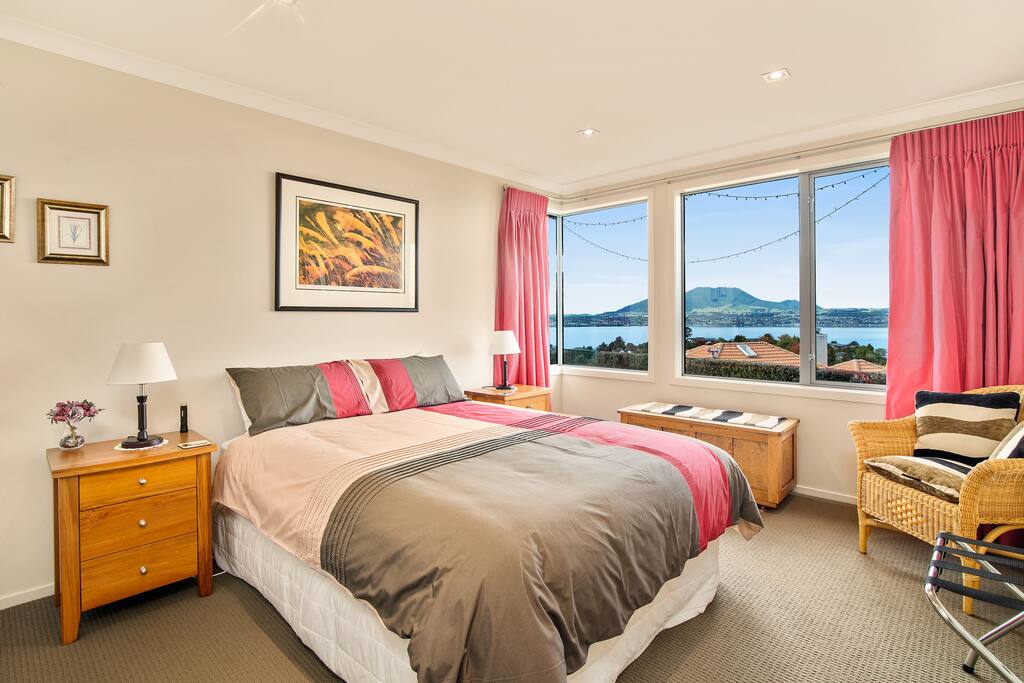 Tongariro room has two queen beds and can sleep up to four people