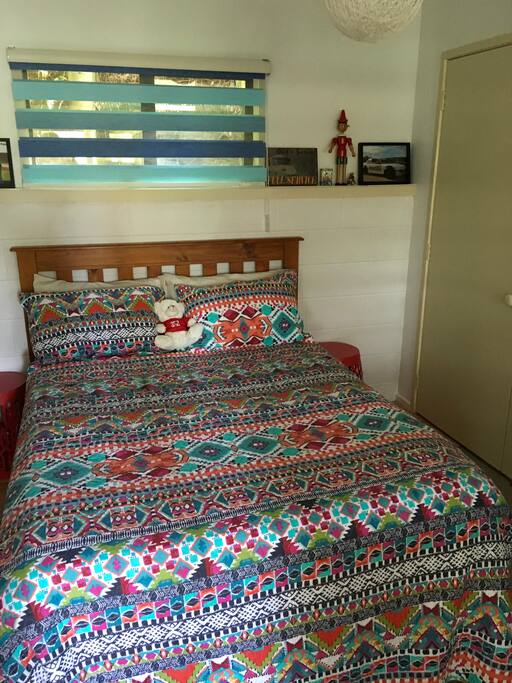 Bed room one Double bed