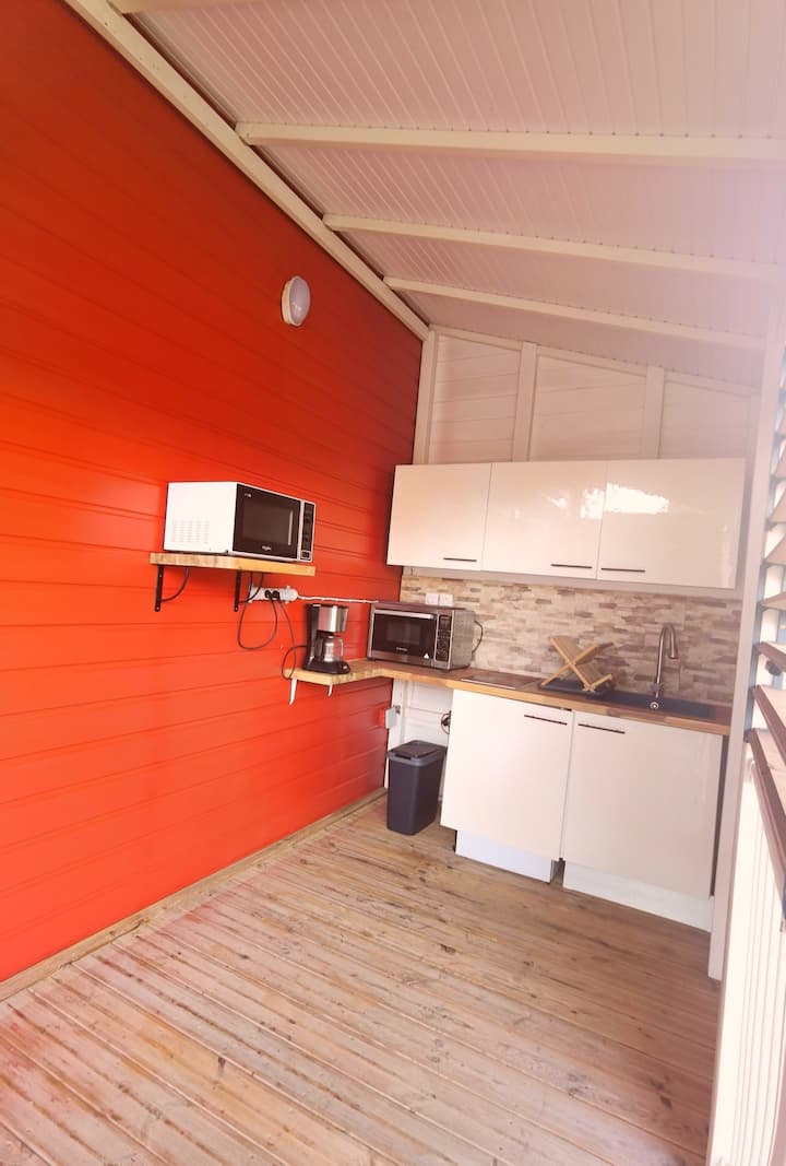 Bungalow Avec Accès Piscine - Guadeloupe