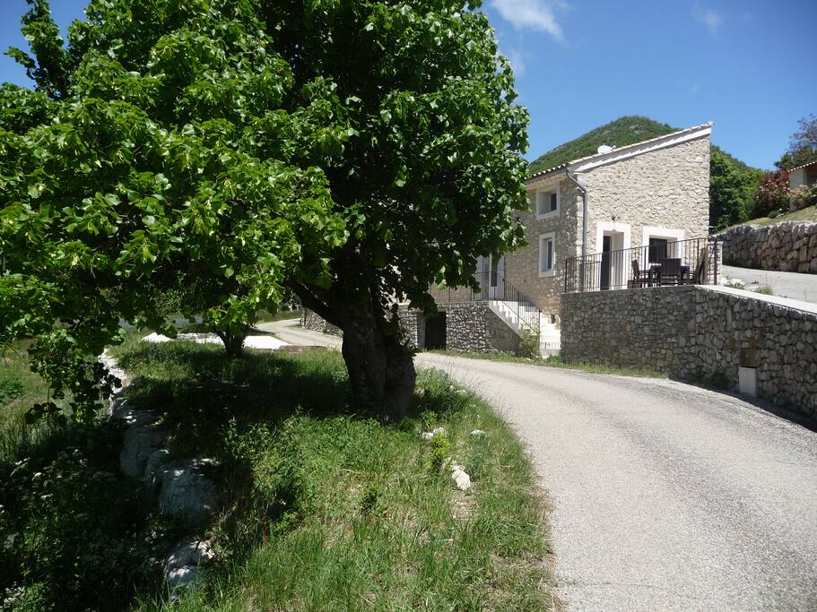 vue d'arrivée