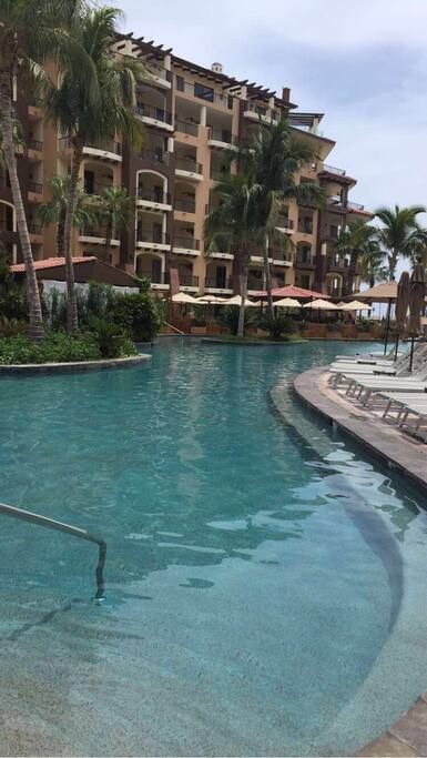 Beautiful pool area