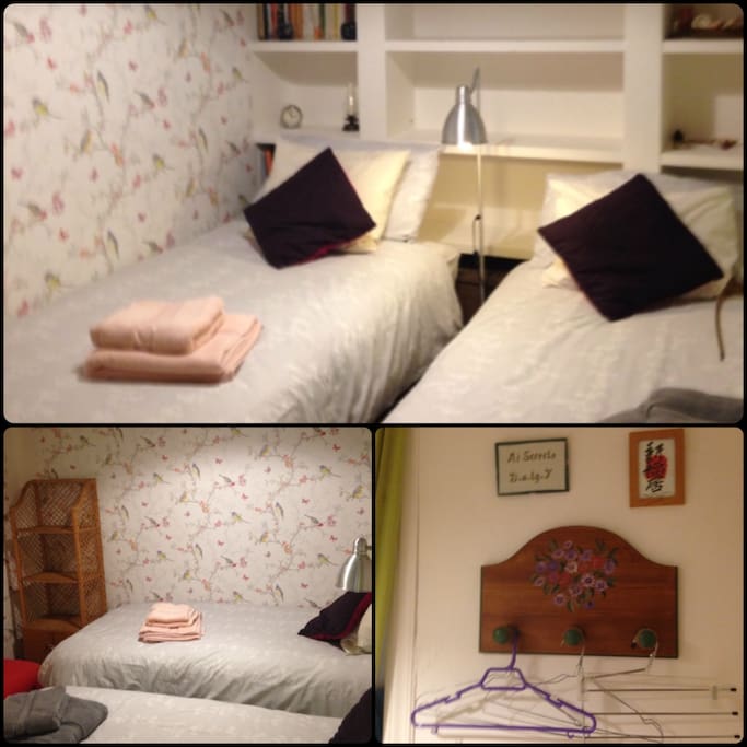Dormitorio 2 ,con dos camas muy confortable.