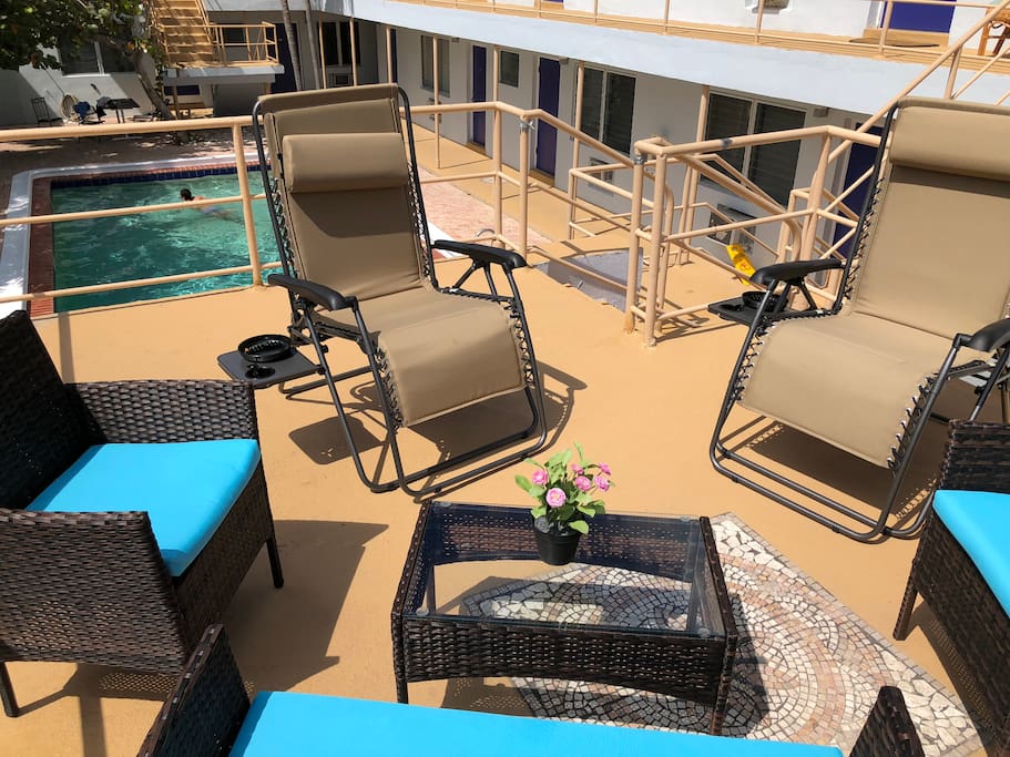 Rest at the deck