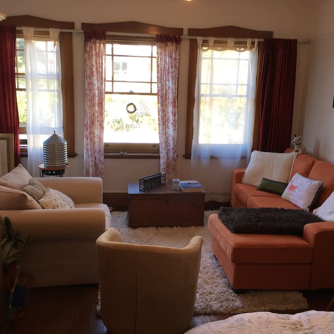 Second cosy lounge area in master bedroom