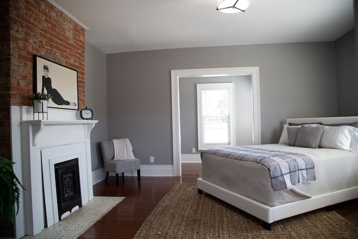 Main floor master bedroom