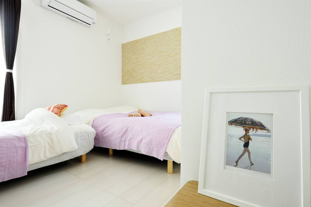 Newly built apartment with Wifi,A/C