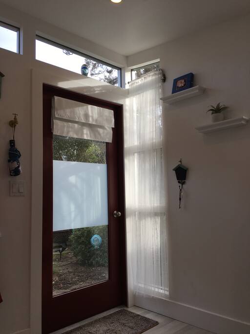 Well insulated, cozy, heated. Private.