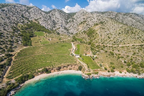 Beachfront Luxury Eco Stone Villa