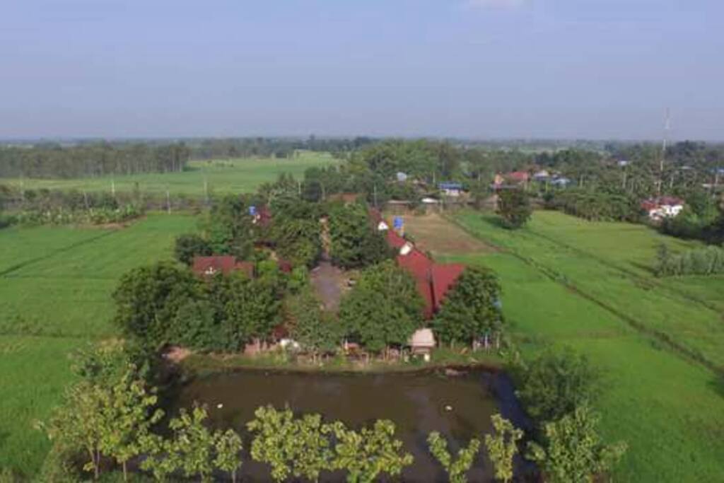 ด้านหลังรีสอร์ท