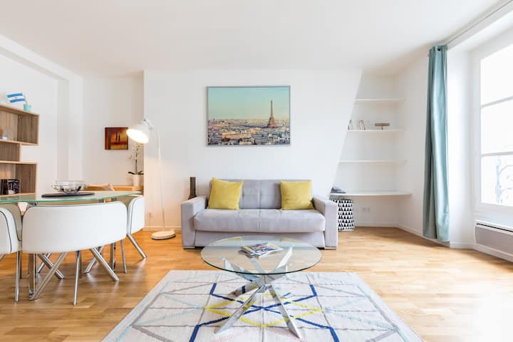 Luminous apartment in the heart of Bastille