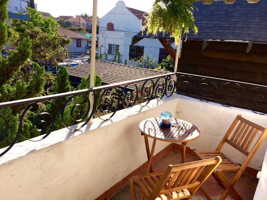 Private balcony