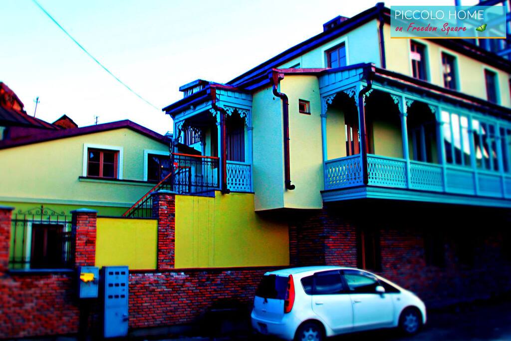 The building