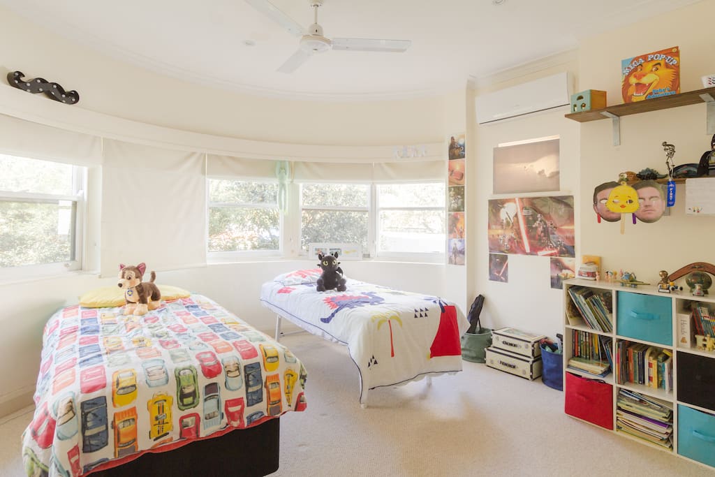 Kids paradise! Big, bright and colourful.