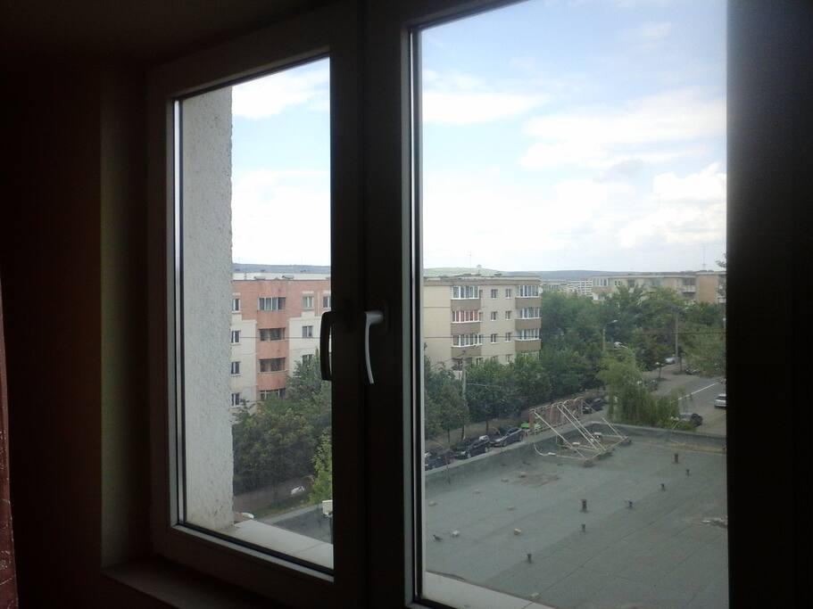 Double window view
