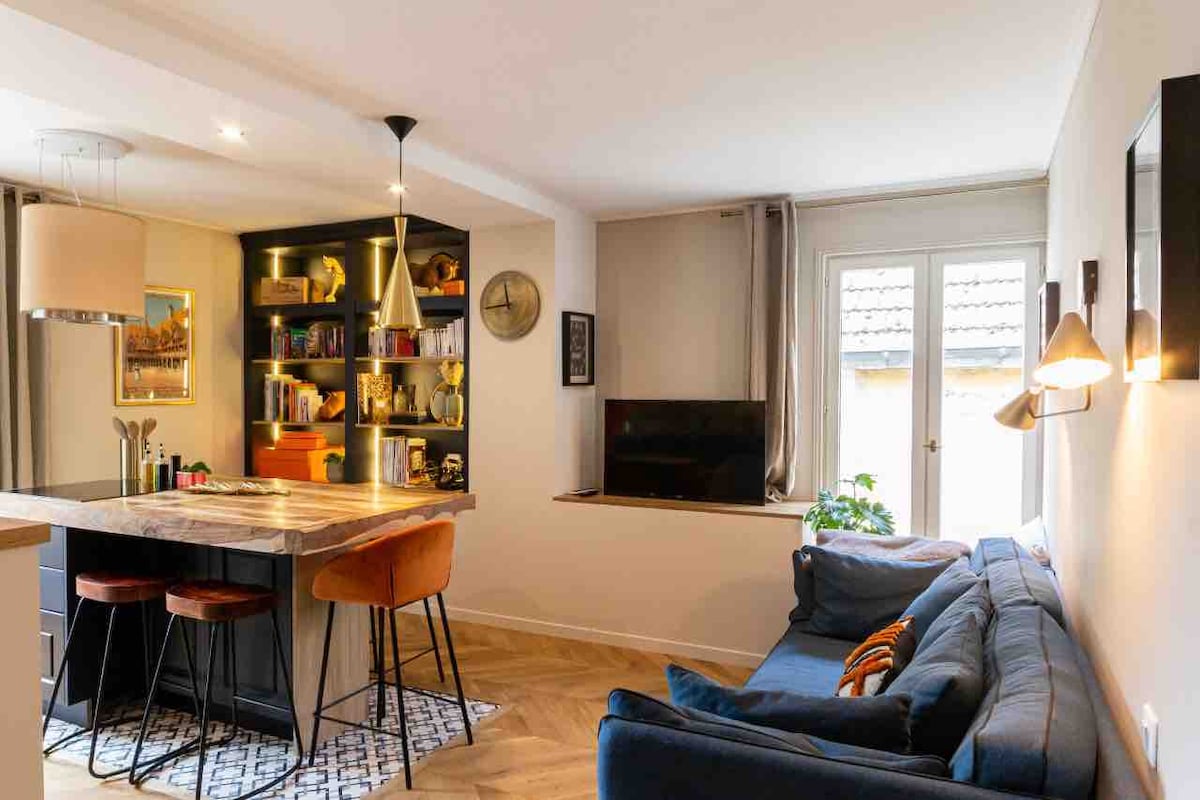 Propriété Airbnb réussie: Le Loft des Hospices: Center/Parking/River View à Beaune
