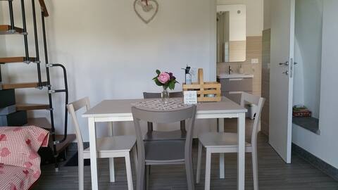 small farmhouse at "LE MOLINE" on a real farm