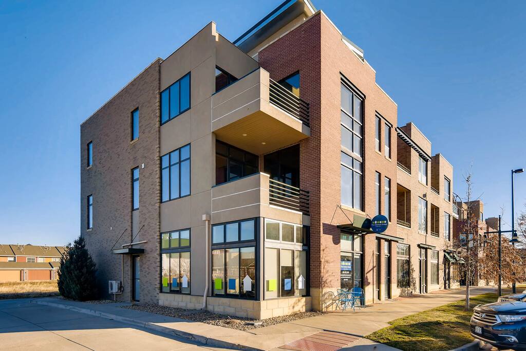 Our building. Unit is the second and third floor