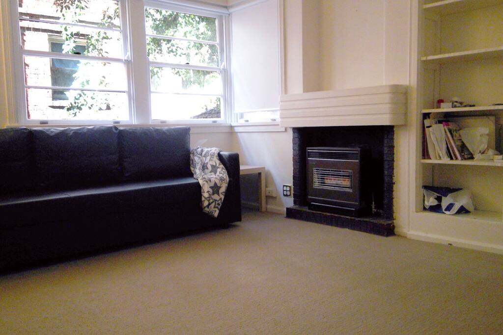 This Comfy sofa bed is wide enough for two, luxurious and long for a single person, Always available.