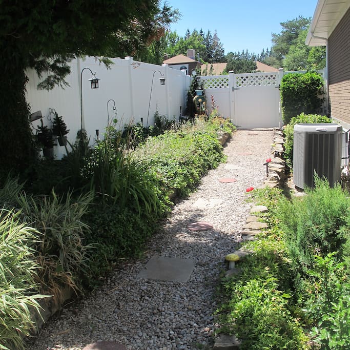 Separate entrance